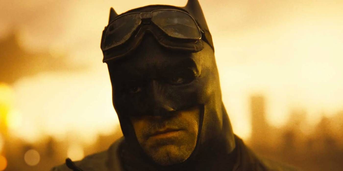 Batman in the Knightmare future in Zack Snyder's Justice League