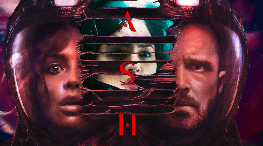 Scene from Ash (2025) sci-fi horror film directed by Flying Lotus