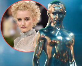 Julia Garner as Silver Surfer’s Human Form in ‘The Fantastic Four: First Steps