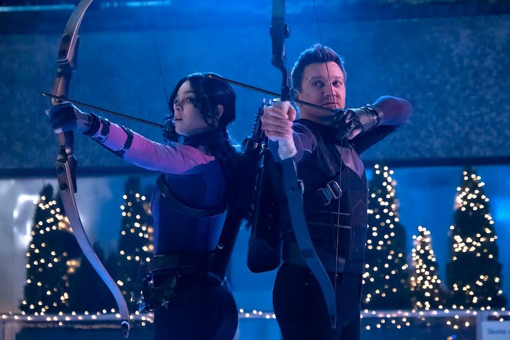 This image features Jeremy Renner in his iconic role as Clint Barton, aka Hawkeye. As fans await official confirmation, an industry insider has hinted at Marvel’s evolving plans for *Hawkeye* Season 2. Whether it’s a full comeback or a passing of the torch, Renner’s return could reshape the show’s future and Kate Bishop’s role in the MCU.