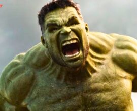 Hulk roaring in battle stance in the Marvel Cinematic Universe