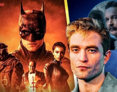 Colin Farrell as The Penguin alongside Robert Pattinson’s Batman in The Batman Part II promotional artwork, teasing a darker and scarier sequel.