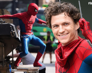 Tom Holland being treated after stunt accident on the set of Spider-Man: Brand New Day, highlighting Marvel actor’s concussion incident.