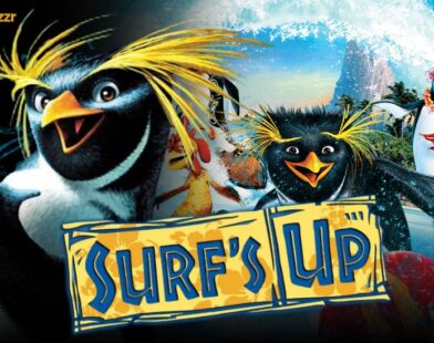 urf’s Up animated TV series adaptation by Atomic Cartoons – Cody Maverick, Chicken Joe, and new hero Flip return in Sony’s beloved penguin surfing comedy revival