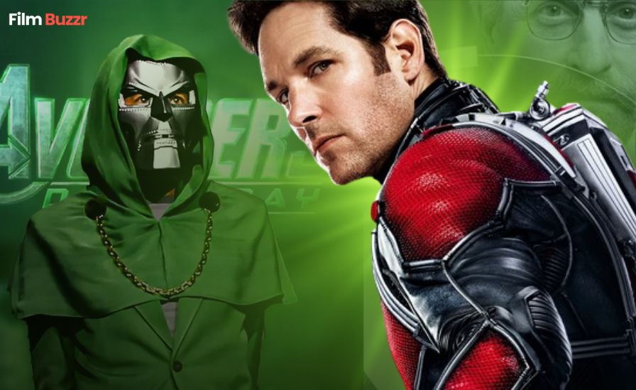 Paul Rudd as Ant-Man alongside Doctor Doom in Avengers Doomsday fan art