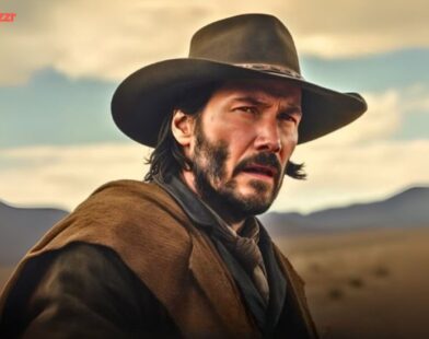 Concept art of a samurai warrior in a Western desert town, blending katana and cowboy revolver under cinematic lighting, symbolizing the John Wick Western Samurai spin-off.