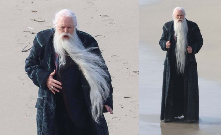 First Look John Lithgow as Dumbledore