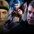 Collage of popular Netflix action series characters from shows like Cobra Kai, The Night Agent, and Alice in Borderland, highlighting the best action series to stream.