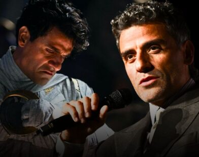 Oscar Isaac looking serious during an interview after revealing he’s not interested in working with Disney or returning to Marvel and Star Wars roles.