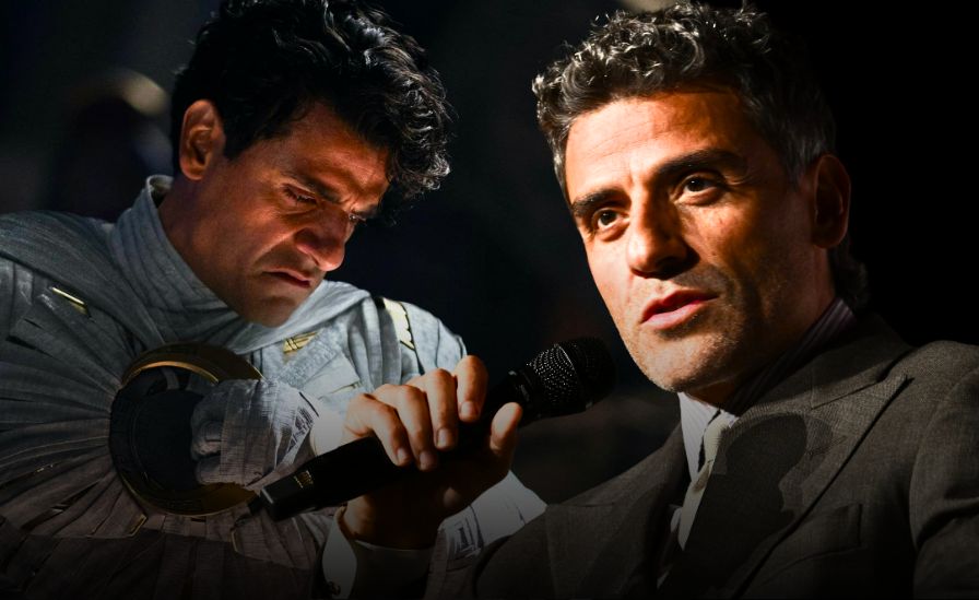 Oscar Isaac looking serious during an interview after revealing he’s not interested in working with Disney or returning to Marvel and Star Wars roles.