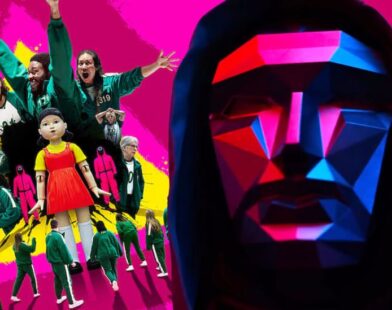 Squid Game: The Challenge Season 2 – Father and daughter contestants Curt and Zoe Stinson during the emotional Marbles game moment after Curt sacrifices himself for her survival