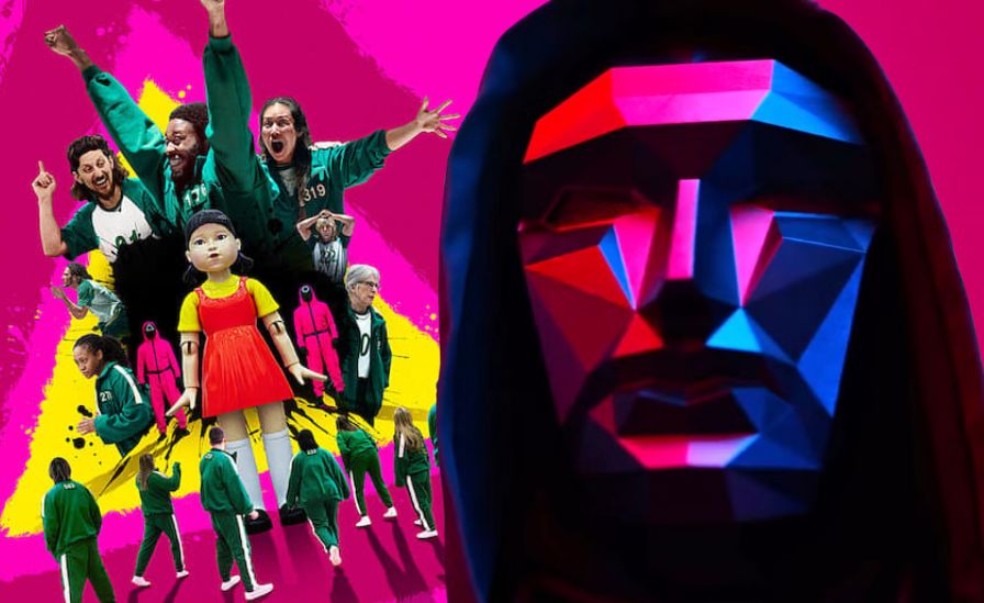 Squid Game: The Challenge Season 2 – Father and daughter contestants Curt and Zoe Stinson during the emotional Marbles game moment after Curt sacrifices himself for her survival