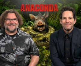 Jack Black and Paul Rudd in Anaconda 2025 official poster