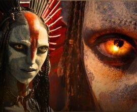 Avatar: Fire and Ash official poster featuring the Sully family and Na'vi clans