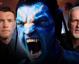 Avatar: Fire and Ash' Star Sam Worthington and James Cameron