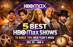 Featured image showing the best HBO Max shows to binge during New Year’s week, including Tokyo Vice, House of the Dragon, Ballers, and The Alienist.