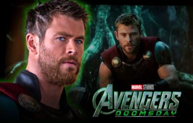 Thor praying to Odin in the leaked Avengers: Doomsday trailer scene