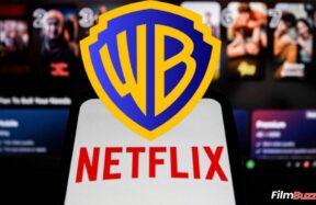Warner Bros Discovery and Netflix merger concept image