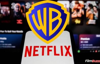 Warner Bros Discovery and Netflix merger concept image