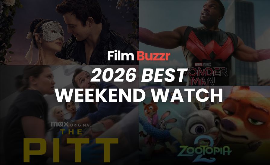 Best weekend watch January 2026 movies shows collage Wonder Man Netflix Disney+