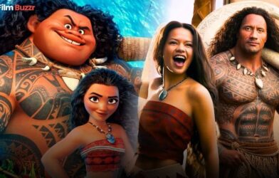Moana live-action remake 2026 Catherine Laga'aia Dwayne Johnson