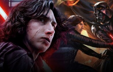 Star Wars Kylo Ren new project tease 2026 cracked helmet