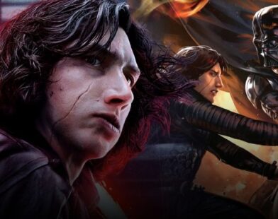 Star Wars Kylo Ren new project tease 2026 cracked helmet