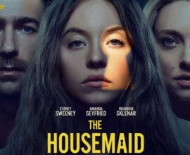 The Housemaid 2025 movie still featuring Sydney Sweeney thriller scene