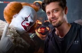 Director Andy Muschietti on set confirming It supercut with new scenes for horror fans