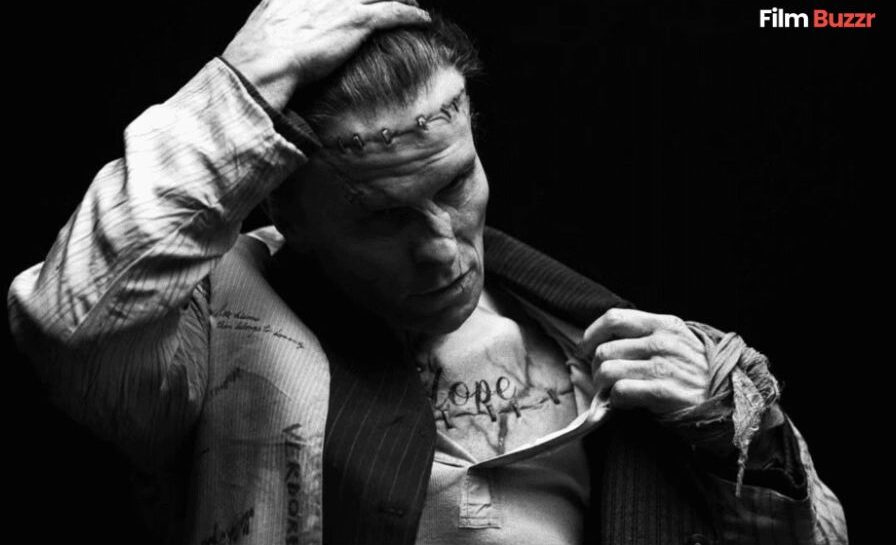 The Bride 2026 movie poster starring Christian Bale