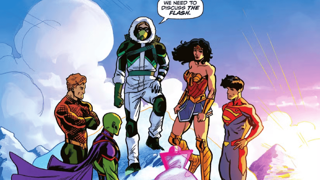 Wally West depowered Flash